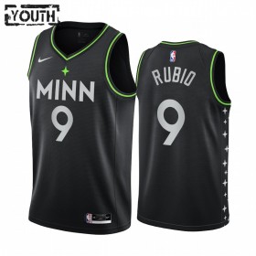 Dres Minnesota Timberwolves Ricky Rubio 9 2020-21 City Edition Swingman - Dječji